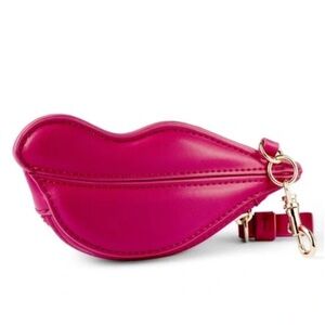 NWT Diane Von Furstenburg x Target Pink Lips Coin Purse